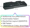 SCHWAIGER -GT108- Gaming Tastatur mit RGB Produktbild-Vorschau 12