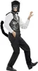 A person wearing a cat costume, posing against a white background. Produktbild-Vorschau
