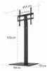 Hama 00220868, 81,3 cm (32"), 165,1 cm (65"), 100 x 100 mm, Produktbild-Vorschau 6