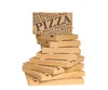 A stack of cardboard pizza boxes. Produktbild-Vorschau