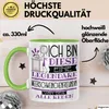 Meerschweinchenfreundin Tasse Geschenk Ich Bin Diese Eine Produktbild-Vorschau 3