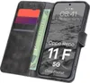 Bizon Case Pocket Flip Case für Oppo Reno11 F 5G, Schwarz Produktbild-Vorschau 1