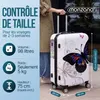 MONZANA Valise rigide à coque - Structure légère et robuste Voir les images du produit 5