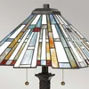 Tiffany Maybeck Bronze Stahl Valiant Schreibtischlampe 2 Produktbild-Vorschau 5