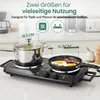 Emerio Elektrische Kochplatte – 2 Kochfelder – 2500 W – Produktbild-Vorschau 6