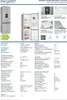 A collage showing an Exquisit refrigerator-freezer combination, its interior, and technical information. Produktbild-Vorschau