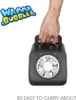 A hand holding a black bubble machine with a logo and text overlay. Náhľad obrázku produktu