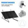 8 pièces 118 cm Support de centrale solaire pour balcon, Voir les images du produit 5