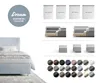 DELIFE Boxspringgestell Dream-Well 180x200 cm Bouclé Produktbild-Vorschau 5