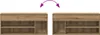 vidaXL Schuhbank Artisan-Eiche 102x30,5x45 cm Holzwerkstoff Produktbild-Vorschau 7