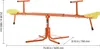 An orange and yellow seesaw for children, with dimensions indicated by measurement lines and text. Náhľad obrázku produktu