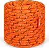 A tightly wound coil of orange rope with black speckles, with a product tag attached. Náhľad obrázku produktu