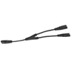 IEC320 C8 na dvojitý IEC320 C7 napájecí kabel,IEC320 C8 na Náhled obrázku produktu 7
