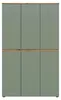 Scarpa armoire de rangement 6 portes chêneReproduction, Voir les images du produit 2