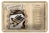 Blechschild Berufe 18x12cm Erzieherin Lehrerin Bücher Produktbild-Vorschau 1