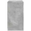 vidaXL Armoire d'appoint avec lampes LED gris béton Voir les images du produit 9