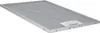 A rectangular metal grease filter for a range hood, shown from a diagonal angle. Produktbild-Vorschau
