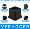 JustValue Verstelbare Meubelverhoger Set - Bedverhogers - Productafbeelding-voorbeeld 3