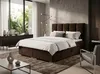 Boxspringbett OSLO 160 cm x 200 cm AMOR VELVET 01 Braun Produktbild-Vorschau 1