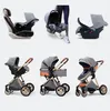 Luxus Multifunktionaler 3-in-1 Kombi-Kinderwagen – Produktbild-Vorschau 5