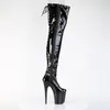 FLAMINGO-3850 Damen Boots von Pleaser, Schwarz Glanz , EU Produktbild-Vorschau 5