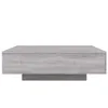 vidaXL Couchtisch Grau Sonoma 100x100x31 cm Holzwerkstoff Produktbild-Vorschau 6