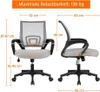 Yaheetech Bürostuhl Schreibtischstuhl ergonomischer Produktbild-Vorschau 7