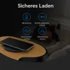 QI Stazione di ricarica wireless Samsung Iphone Huawei Anteprima dell’immagine prodotto 10