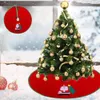 Weihnachtsbaumdecke rund 60 cm, Weihnachtsbaumrock, für kleine Bäume Productafbeelding-voorbeeld