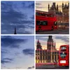Bilder auf glas - London Bus - 70x70cm - Glasbilder - Produktbild-Vorschau 8