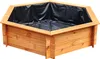 Sechseck-Hochteich 150 cm Promadino Holzteich Hochteich Produktbild-Vorschau 3