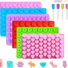 6er Pack Gummibärchenformen, Silikon Bonbonformen mit 4 Produktbild-Vorschau 1