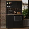 Armoire de cuisine Flieks avec éclairage LED, prises Voir les images du produit 5