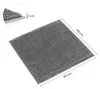 WohnDirect Tapis de bain PARIS Gris 45x45cm Voir les images du produit 3