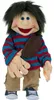 Living Puppets Handpuppe Chrischi mit Umhängetasche 65 cm Produktbild-Vorschau 1