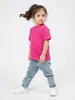 T-Shirt Kinder – Größe 116 – Fuchsia – 100% Baumwolle – Produktbild-Vorschau 1
