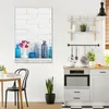 banjado Magnettafel aus Glas, beschreibbar, 50x75cm groß, Produktbild-Vorschau 7