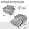 Divano letto 3 in 1 Merax con funzione letto, divano letto Anteprima dell’immagine prodotto 11