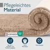 Beautissu Badematte rutschfest BeauMare FL, 120x70cm, Natur Produktbild-Vorschau 4
