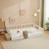 FCH Kinderbett mit Rausfallschutz & Lattenrost, 90x200cm, Produktbild-Vorschau 1