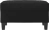 vidaXL Fußhocker Schwarz 70x55x41 cm Kunstleder Produktbild-Vorschau 2