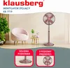 Klausberg Standventilator KB-7719 Roségold 3 Produktbild-Vorschau 7