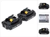 Set di batterie ricaricabili Makita 18 V con 2 batterie BL Anteprima dell’immagine prodotto 1