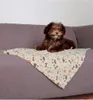 TRIXIE Decke Lingo, Softfleece, 75 × 50 cm, weiß/beige Produktbild-Vorschau 2