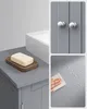 A collage of images showing a bathroom cabinet with a sink and soap. Náhled obrázku produktu