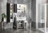 Aqualine KERAMIA FRESH Unterschrank 74,5x74x34,7cm, Weiß Produktbild-Vorschau 3