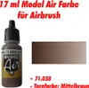 Vallejo Model Air Camo Medium Brown, 17 ml, Braun, Matte, Produktbild-Vorschau 3