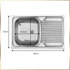 Stamar | Küchenschrank - Spüle - Armatur - Siphon - Sonoma Produktbild-Vorschau 7