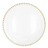 HOMLA Talerz GOLDEN BALLS szklany 33 cm Podgląd zdjęcia produktu 1