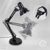 Tischleuchte Tischlampe drehbar Kabelschalter 1xE14 40W Produktbild-Vorschau 3